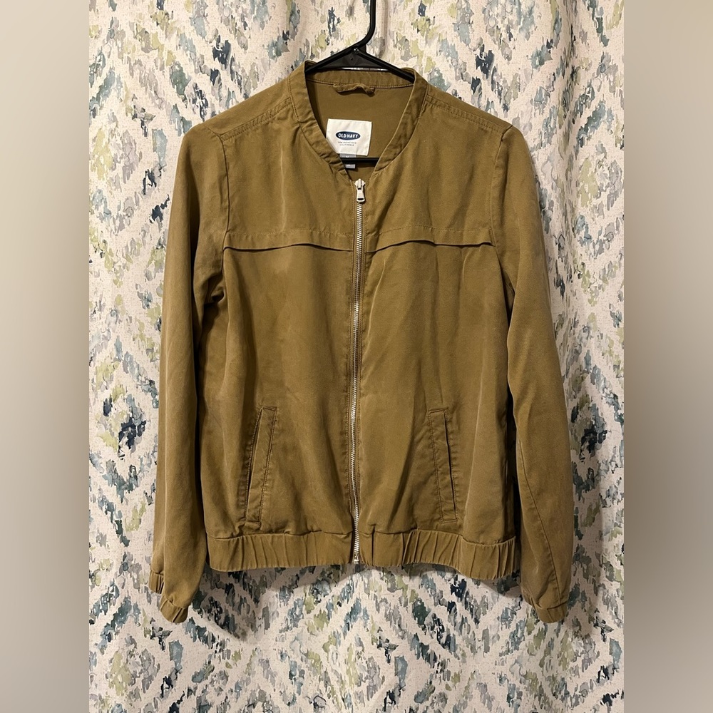 Old Navy - Army Bomber Jacket - M